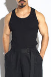 Heavyweight Sculpting Ribbed Tank Top