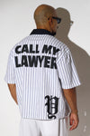 Call My Lawyer Pinstripe