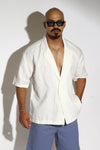 Double-Breasted Linen
