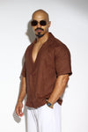 Double-Breasted Linen