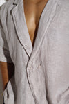 Double-Breasted Linen