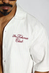 The Tokvue Club Embroidered Pinstripe