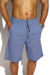 Drawstring Relaxed-Fit Linen Shorts
