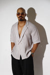 Double-Breasted Linen