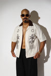 Embroidered Tropical Resort