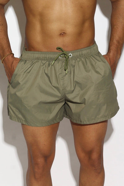 Classic Solid Swim Shorts