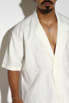 Double-Breasted Linen