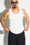 Heavyweight Sculpting Ribbed Tank Top