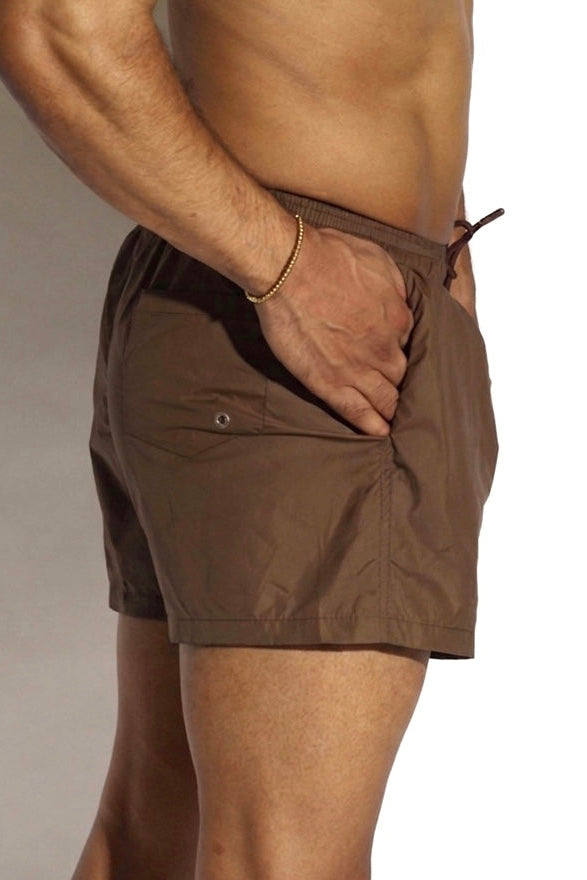 Classic Solid Swim Shorts