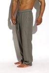 Drawstring Relaxed-Fit Linen Trousers